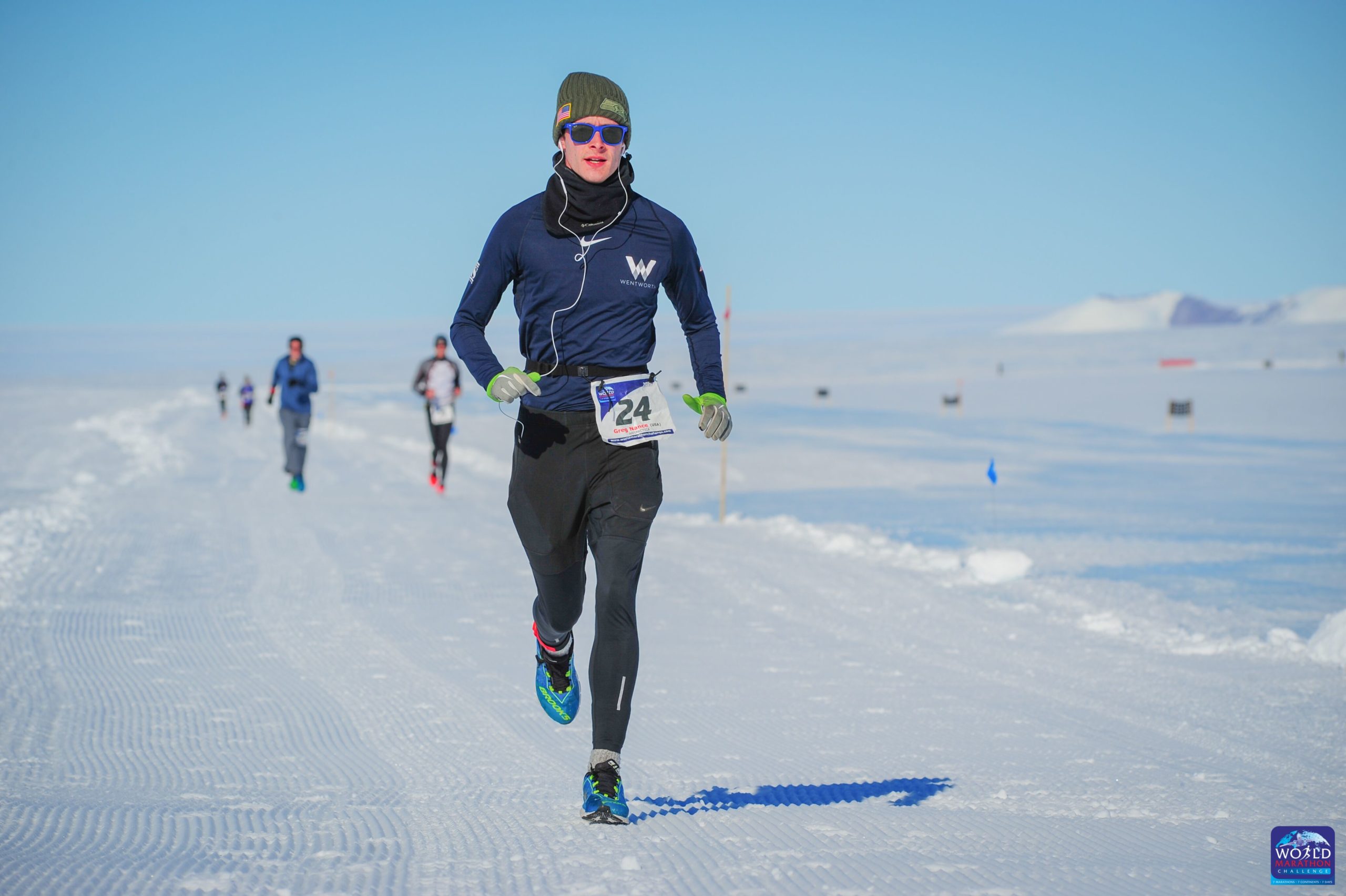 Greg Nance - Antartica - World Marathon Challenge